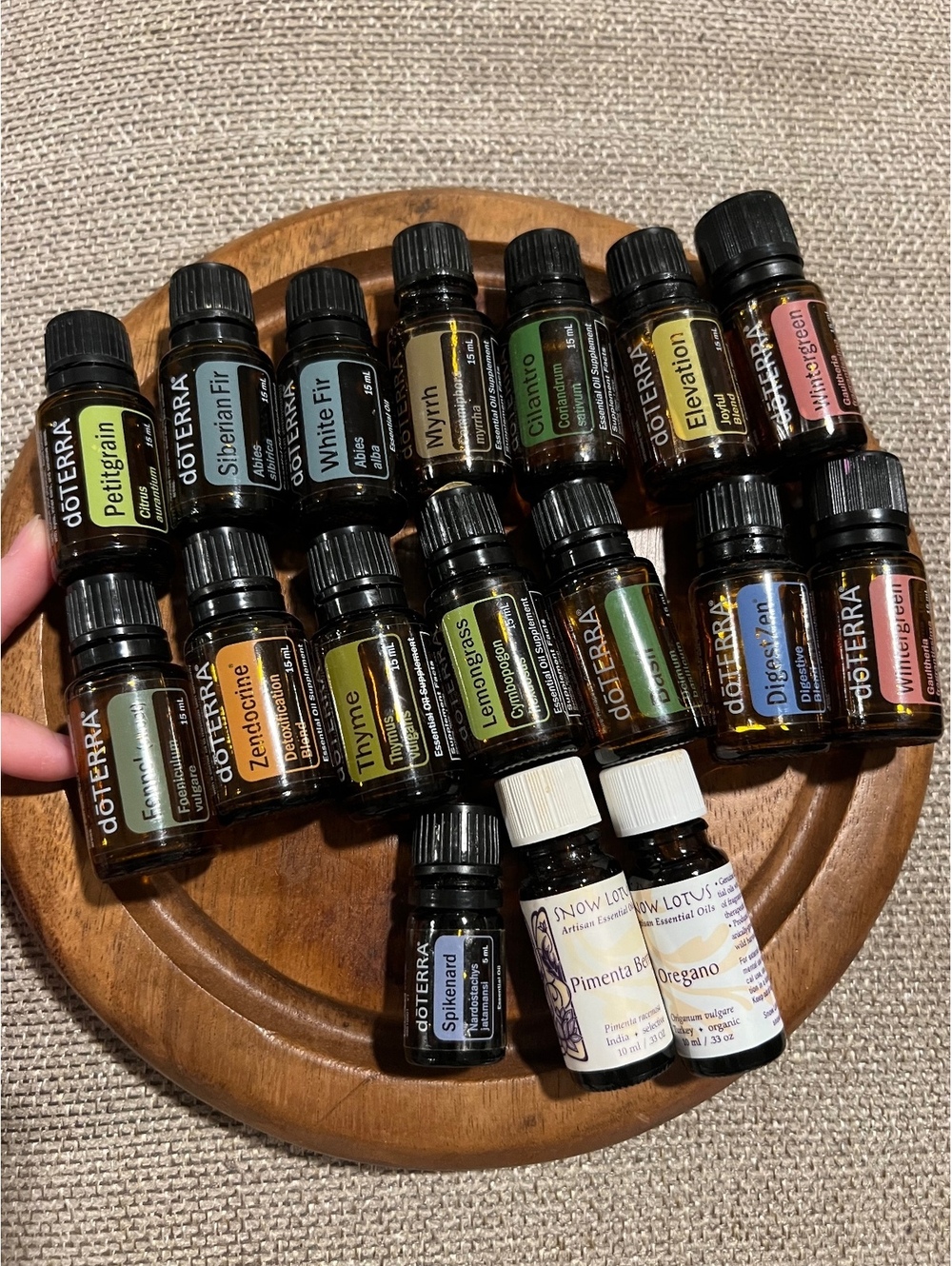 Assorted doTerra Oils